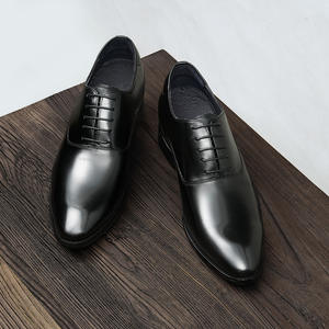 Chaussures de travail en cuir de vache avec doublure anti-odeur et talon antidérapant, chaussures décontractées pour hommes, chaussures de tous les jours - Product Image 3