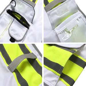 Venta caliente de alta calidad de nailon/poliéster ropa de trabajo chaleco de seguridad transpirable logotipo personalizado OEM ODM para hombres y mujeres - Product Image 4