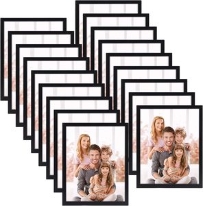 Home 30x40CM <b>A4</b> A2 Wood Photo <b>Frame</b> with Mat UV <b>Printing</b> Lightweight Tabletop <b>Frame</b>-Elegant Design - Product Image 1