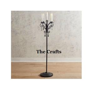 Candelabros de diseño ventajoso en candelabros altos de Color oro de hierro para fiesta de boda y uso de ocasiones especiales - Product Image 6