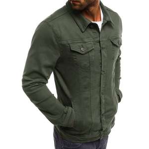 Venta al por mayor de chaquetas personalizadas para hombre de lona de algodón con logotipo personalizado chaqueta de trabajo para hombre con múltiples bolsillos chaqueta de trabajo para hombre - Product Image 6