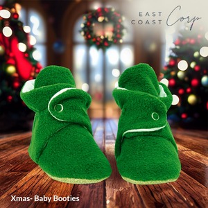 Chaussons de Noël en coton Douceur prête à l'emploi pour les nouveau-nés - Product Image 6