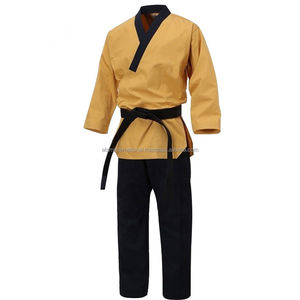 Uniforme de Karate y Judo de Última Colección, Fabricado en Fábrica, Teñido Liso para Uso en Exteriores, Precios Razonables - Product Image 3