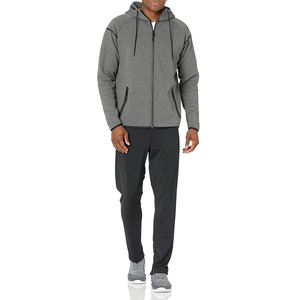 Men Zip Hoodie Plain Design Premium Fabric Bulk Manufacturing Men Zip Hoodie Casual Streetwear High Quality Fabric Supplier - Product Image 4
