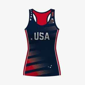 เสื้อกล้ามแข่งซอฟต์บอลสำหรับผู้หญิงเสื้อกล้ามใส่สบายพิมพ์โลโก้ได้ตามต้องการ - Product Image 3