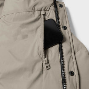 Chaqueta de Plumón de Alta Calidad para Hombre, Chaqueta Gruesa con Capucha, Chaqueta Bomber de Invierno Personalizada, Chaqueta de Plumón Brillante - Product Image 5