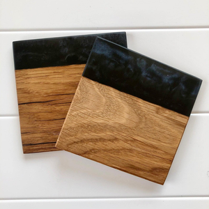 Nouveauté Design Unique Sous-Verres Ronds de Luxe Écologiques en Résine pour Thé Café Tasse Table Barware par Saniya Handicraft - Product Image 5