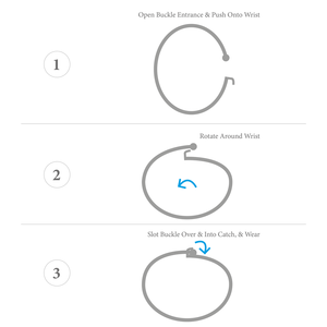 กำไลข้อมือแฟชั่นสีเงินทรงเรขาคณิต Hardy Midi พร้อมตัวล็อคที่ทนทาน - Product Image 5