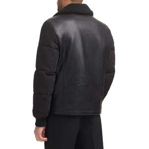 Chaqueta de moto de carreras de alta calidad para hombre, el mejor diseño nuevo, ropa de invierno, tela de cuero PU para exteriores, decoración de bolsillo alto de calidad - Product Image 2