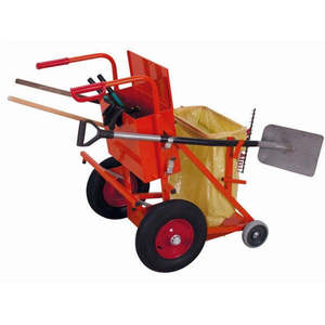 Variofit SW-780.100 Garbage Truck with Pneumatic Tires Made of Plastic <b>for</b> <b>Tools</b> - Product Image 1