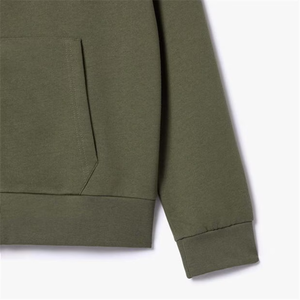 Sweat à capuche avec logo personnalisé OEM avec fermeture éclair et poches avant Sweat à capuche pour l'entraînement et le fitness Pull à capuche classique avec réglage - Product Image 3