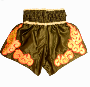 Pantalones cortos de lucha Muay Thai y MMA con estampado personalizado, pantalones cortos de entrenamiento de artes marciales para adultos Unisex, 80% poliéster, 20% Spandex de alta calidad - Product Image 5