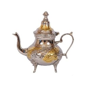 Tetera de servidor de café de latón de diseño moderno hecha a mano, nueva olla turca tallada a mano, cucharas decorativas de Metal de latón puro - Product Image 1