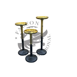 Base de equilibrio Juego de latón de dos portavelas Lujos DE BODA Portavelas único de pie Precio de Venta caliente - Product Image 6