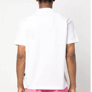 Camisetas de gran tamaño para hombre, Camiseta de algodón pesado, camisetas de manga corta con cuello redondo, camisetas clásicas suaves básicas holgadas - Product Image 4