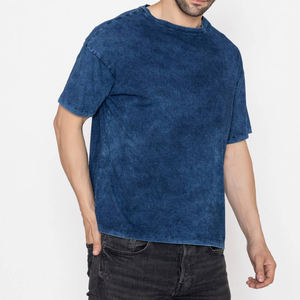 Respirant 100% coton tricoté surdimensionné à manches courtes T-Shirt sérigraphie Logo mode décontracté OEM personnalisable T-shirt en vrac - Product Image 4