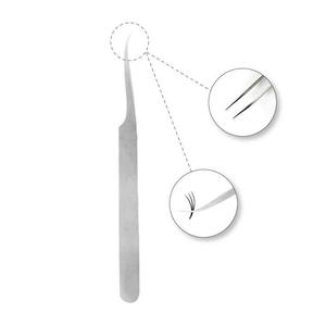 Cils antistatiques faits à la main OEM pince à épiler de haute qualité pour extension de cils greffés en acier inoxydable Premium Touch - Product Image 1
