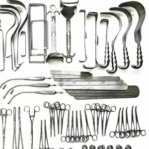 ชุดเครื่องมือผ่าตัดเปิดหน้าท้อง SureMed Instruments 197 ชิ้น ทำจากสแตนเลสสตีล สำหรับการผ่าตัดทั่วไป ใช้ซ้ำได้ คุณภาพพรีเมียม - Product Image 1
