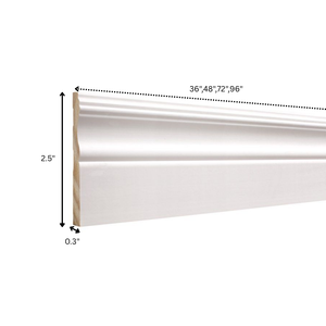 Moulures murales personnalisables en bois massif écologiques modernes, garnitures intérieures décoratives, plinthes, moulures de plafond pour hôtel - Product Image 2