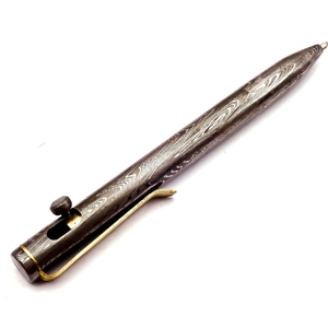 ปากกาเหล็กดามัสกัสทำด้วยมือของขวัญที่สวยงามมาพร้อม | ดามัสกัสผลิตภัณฑ์จากเหล็กสำหรับสำนักงานทำด้วยมือปากกาธุรกิจ - Product Image 3