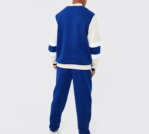 2025 nouveau Design hommes survêtement en couleurs contrastées Top vente haute qualité hommes survêtement - Product Image 2