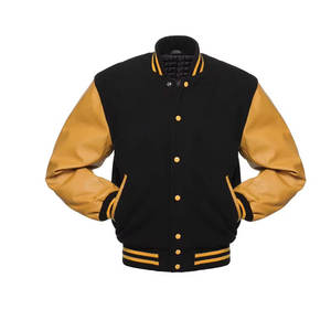 Chaqueta Varsity de Invierno para Hombre, Talla Grande, 100% Lana, Personalizada al por Mayor, Chaqueta de Béisbol para Hombre en Venta - Product Image 1