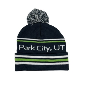 หมวกบีนนี่ผ้าแจ็คการ์ดถักแบบอุ่นมีตัวอักษรสำหรับฤดูหนาวออกแบบได้ตามต้องการ - Product Image 2