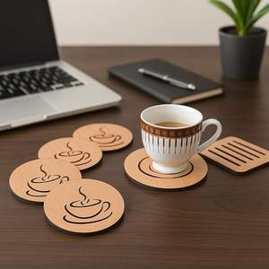 Handcrafted Natural Wood Bohemian Style Eco-Friendly <b>Drink</b> <b>Coaster</b> High End Smooth Surface for Tea Coffee <b>Drinks</b> Wholesale Price - Product Image 6