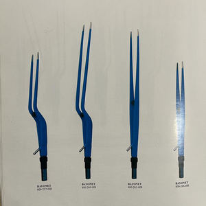 Pinzas Bipolares de Acero Inoxidable para Irrigación, Rectas y Curvas, Calidad Profesional - Product Image 1