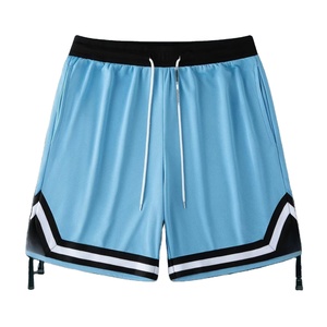 Short de fitness à compression pour homme, pantalon de sport imprimé boxe, double couche, séchage rapide, basket-ball, plage, short de fitness - Product Image 1