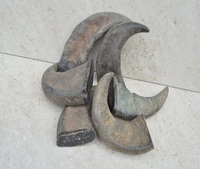 Corne de buffle artisanale naturelle belle pointe faite à la main corne de buffle naturelle taille personnalisée pointes de corne de buffle par f s i