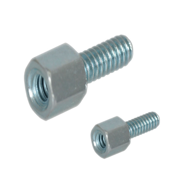 OEM Hex Male-Female D-sub Jack Screw for VGA Serial Port Connection, Zinc Plated Carbon Steel Standoffs