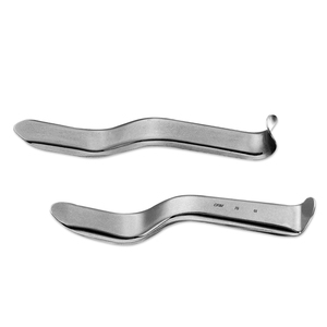 Retractor de lengua y mejillas de Minnesota, acero inoxidable, instrumentos quirúrgicos dentales manuales - Product Image 1