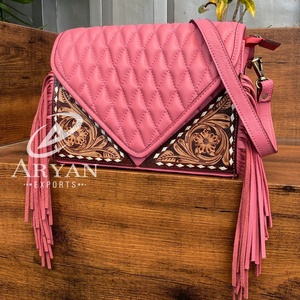 กระเป๋าสะพายพาดลำตัวหนังสำหรับผู้หญิงกระเป๋าสะพายไหล่ลายควิลท์ออกแบบได้ตามต้องการดีไซน์แฟชั่นใหม่ - Product Image 1