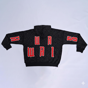 Sudaderas con Capucha Personalizadas de Alta Calidad para Hombre, Diseño Moderno con Pedrería, Impresión Digital, 100% Algodón, MOQ10 - Product Image 2