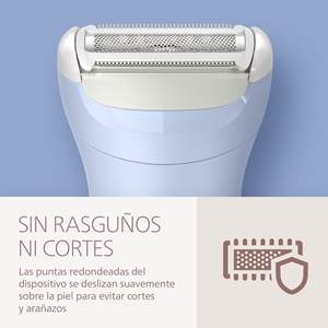 Afeitadora Inalámbrica de 3 Cuchillas para Uso en Seco y Húmedo, para Piernas y Cuerpo, 80 Minutos de Autonomía, Recortadora Corporal - Product Image 6