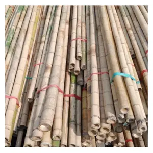 批发越南优质低价建筑用竹竿天然围栏