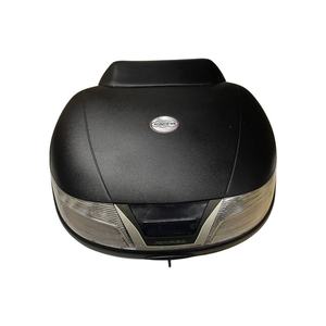 Maleta Superior Impermeable Original Kappa de 46 Litros para Motocicletas, Universal, con Sistema de Bloqueo de Liberación Rápida y Respaldo - Product Image 1