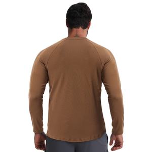 เสื้อยืดแขนยาวเนื้อผ้านุ่มยืดหยุ่น แห้งเร็ว เหมาะสำหรับออกกำลังกาย สกรีนโลโก้ได้ตามต้องการ เสื้อยืดแขนยาวผู้ชาย - Product Image 2