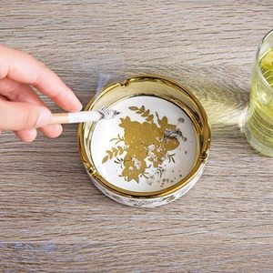 Mạ Vàng Kim Loại Gạt Tàn Muỗng Hình Dạng Hoàn Hảo Cho Bàn Hút Thuốc Và Nhẹ Hơn Phụ Kiện Bán Buôn Giá Tại Ấn Độ Bởi Acmi - Product Image 3