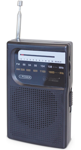 Radio analogica portatile AM/FM (GSC 2402596) - Product Image 1