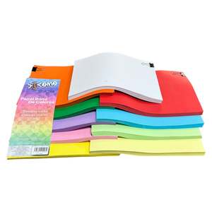 Mille feuilles de papier couleur format lettre, couleurs claires - Product Image 2