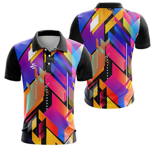 Dernier modèle Maillot de polo de sport de couleur personnalisée pour jeunes Maillot de polo de sport respirant à séchage rapide pour la vente en ligne - Product Image 1