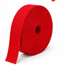 Fast Delivery 25/38/50mm Custom Width Premium Woven 100% Polyester/Polypropylene Webbing Eco-friendly for <b>Straps</b> Shoes Bags - Product Image 1