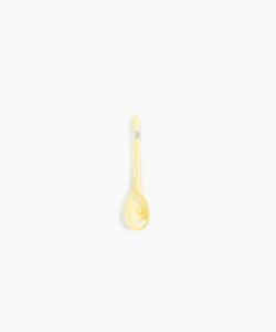 Bol en résine époxy artisanale en tourbillon blanc ensemble de service à salade grande cuillère à salade et fourchette ensemble de vaisselle vaisselle - Product Image 5