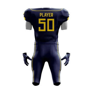 Gran oferta, uniforme de fútbol americano de diferentes estilos para hombres y color sólido, manga corta, venta al por mayor, ropa deportiva, uniforme de fútbol - Product Image 6