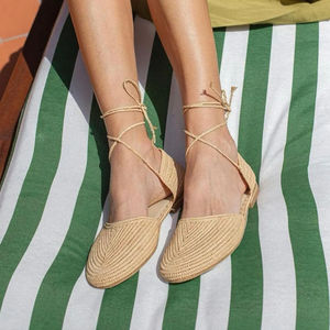Sandalias y Zapatillas de Rafia Hechas a Mano en Marruecos, Económicas y Ecológicas, Calzado Tejido para Hombre y Mujer, Venta al Por Mayor Directa de Fábrica - Product Image 4