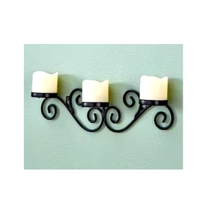 Kim loại màu đen người giữ ngọn nến trang trí nội thất người giữ ngọn nến cho lễ kỷ niệm giáng sinh sét nội thất nhà và khu vực sinh sống - Product Image 1