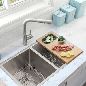 Planche à découper en bois naturel très vendue, portable, écologique, ustensile de cuisine, planche de service, logo personnalisé, compatible lave-vaisselle - Product Image 1