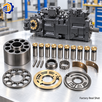 Kit de réparation de pompe hydraulique Doosan 401-00424 KYB : Pièces de bloc-cylindres et de plaque de soupape pour DX60-7 DH60-7 PSVD2-17E PSVD2-21E PSVD2-27E